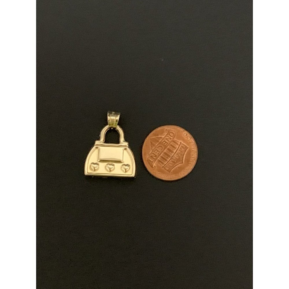 18K Gold Pendant Padlock 2.15 grams - Picture 3 of 10